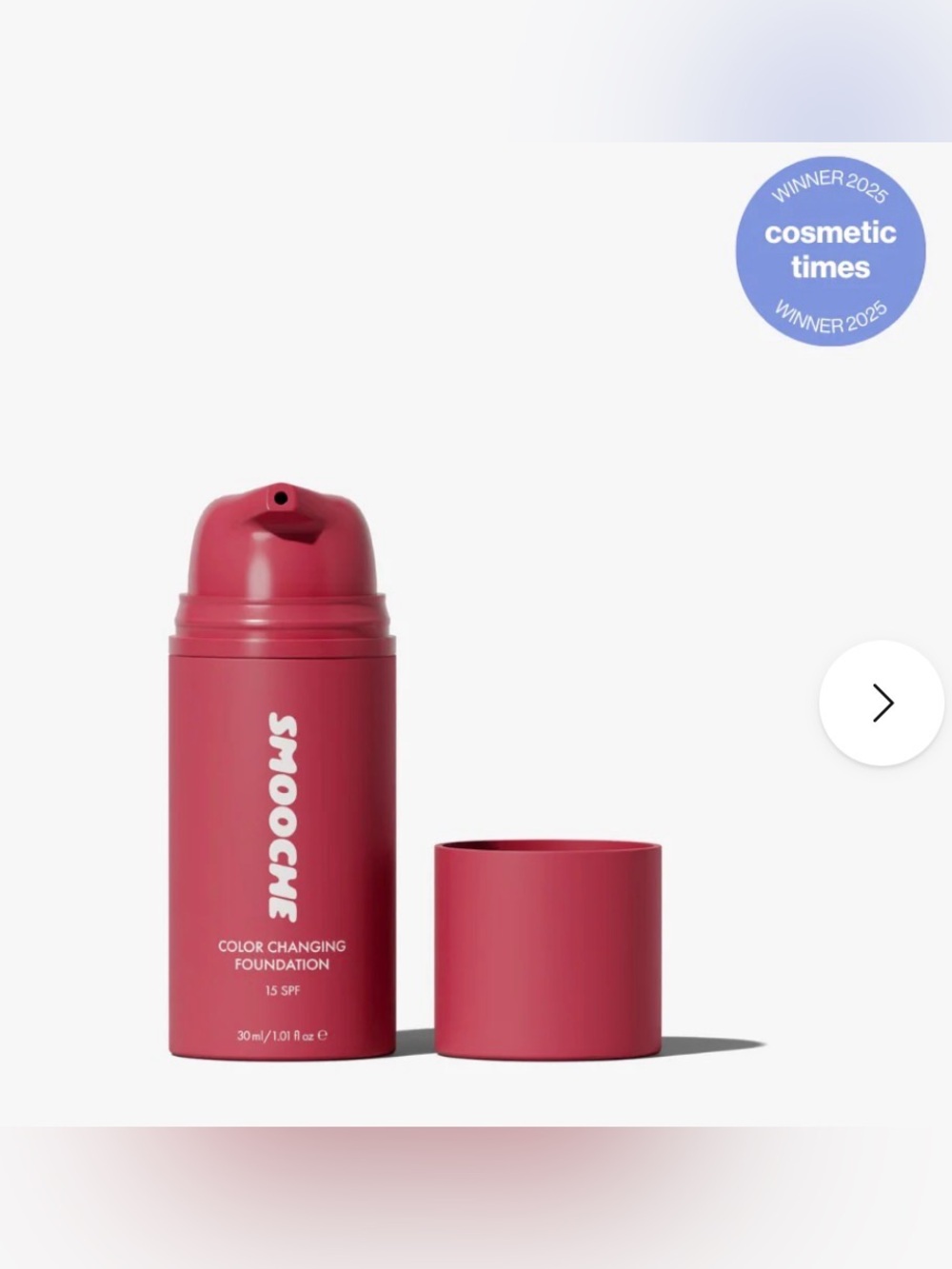 Smooché Color-Changing Makeup Foundation —